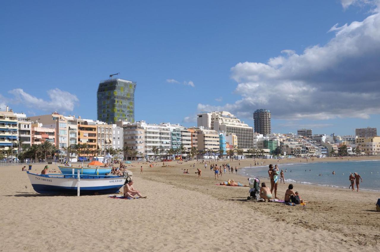 Vista Mar Playa De Las Canteras Las Palmas de Gran Canaria Extérieur photo